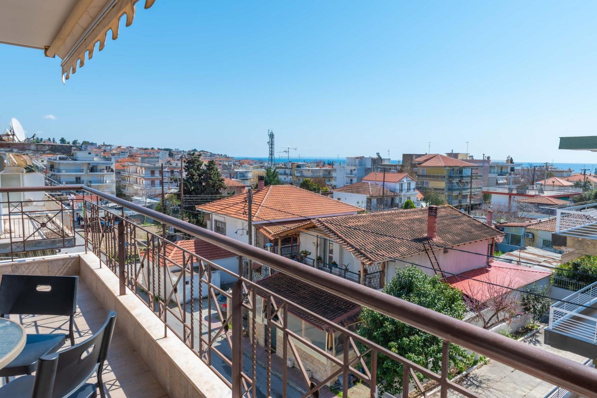Apartamento Infinity Stars Sea View Nea Kallikrateia Exterior foto